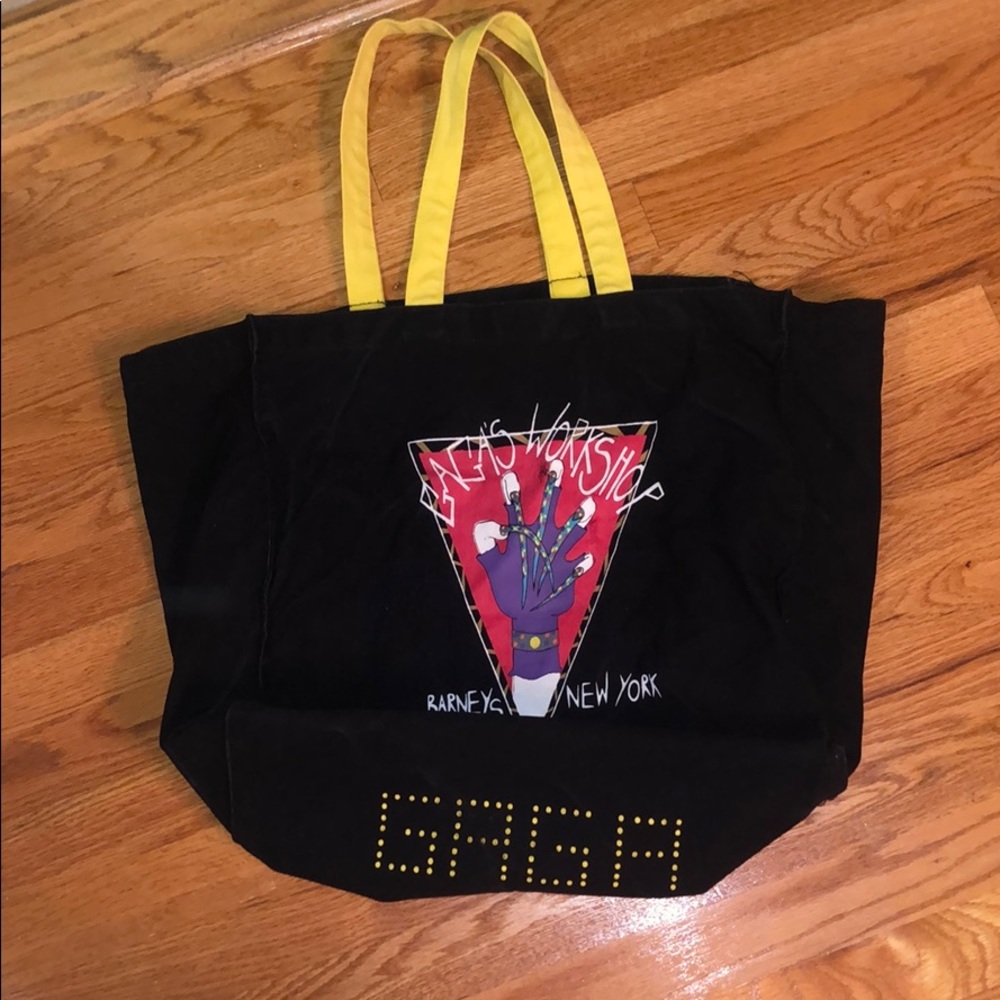 Lady Gaga Barney’s Tote